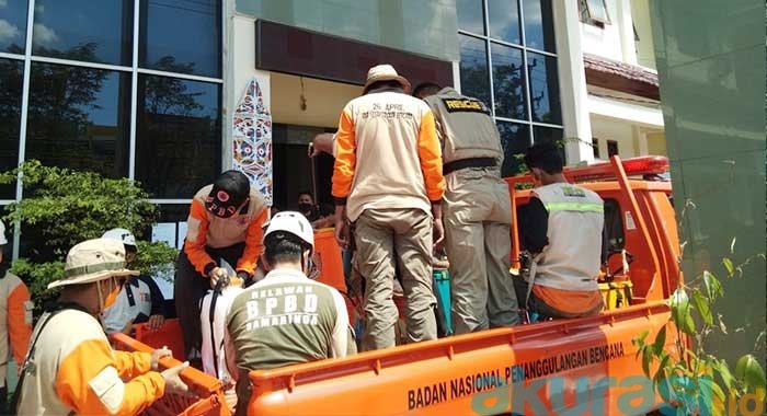 BPBD Samarinda Desinfektan