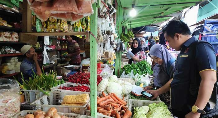 pasar tradisional bontang