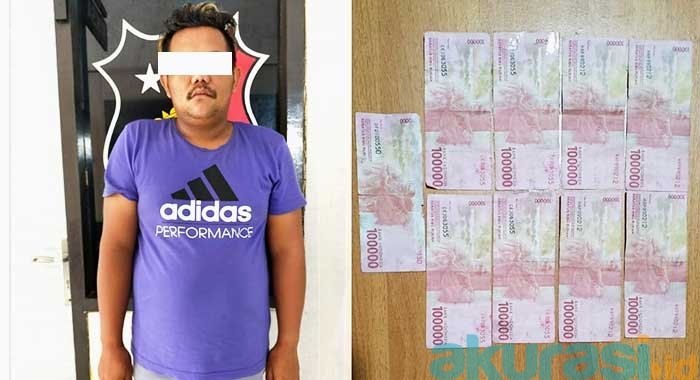 Peredaran Uang Palsu di Samarinda Ditemukan hingga di Kutim, Polisi Amankan Bukti dari Pria Asal Karangan