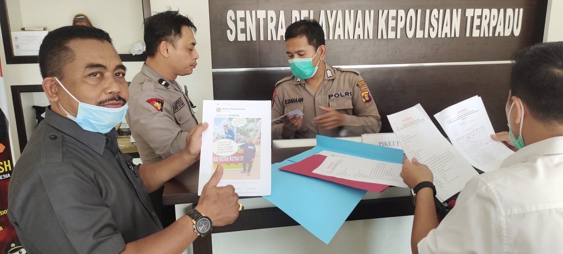 Tim Advokat Mahyunadi-Kinsu Laporkan Akun Facebook Bentho dengan Dugaan Pencemaran Nama Baik