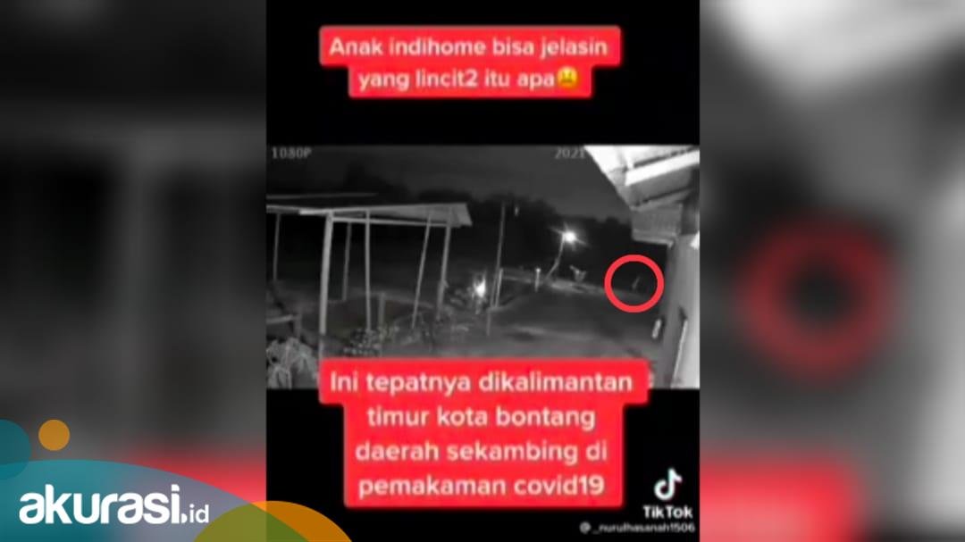 Seram! Ada Pocong Lompat-lompat di Pemakaman Covid Bontang Lestari ?