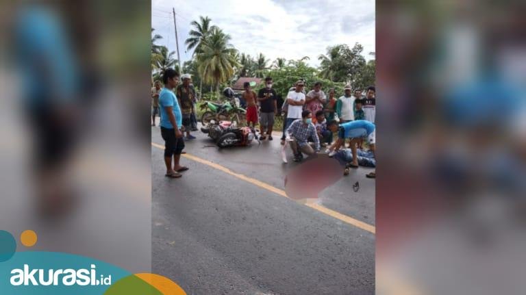 Melaju Kencang, Kronologi Warga Berebas Tengah Tewas di Jalan Teluk Pandan