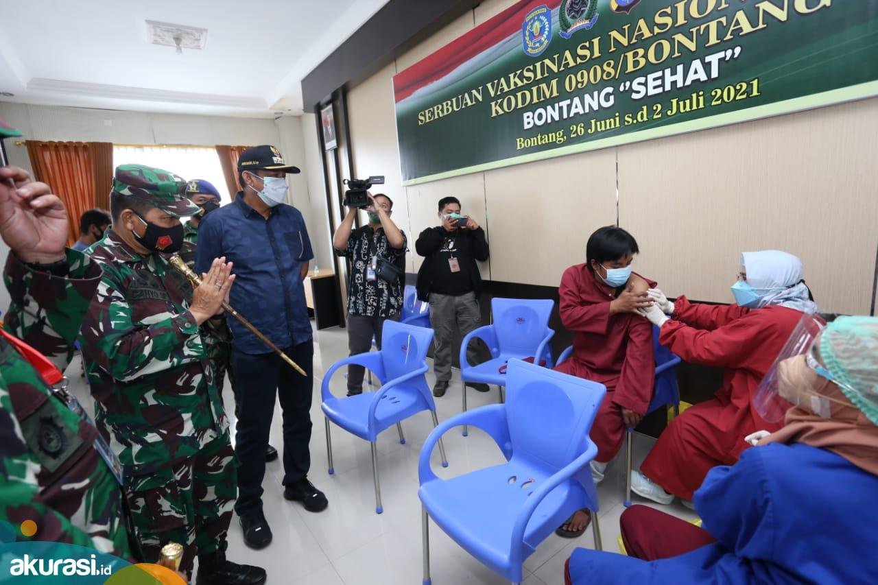 Penegak PPKM Darurat Jangan Arogan, Pesan Danrem Ketika Kunjungi Bontang