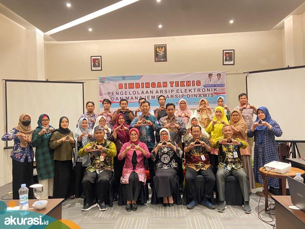 Pemerintah Kota Bontang melakukan langkah strategis meningkatkan kualitas pengelolaan arsip, dengan berikan pembekalan SDM pengelola arsip. (ist)