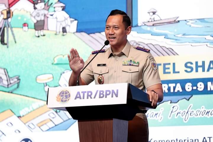 AHY Hadiri Rakernas Kementerian ATR/BPN, Soroti Kreativitas dan Mafia Tanah