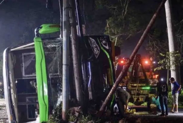Tragedi Subang, Bus Pariwisata Terbalik Akibat Rem Blong Membawa Derita Siswa SMK Lingga Kencana