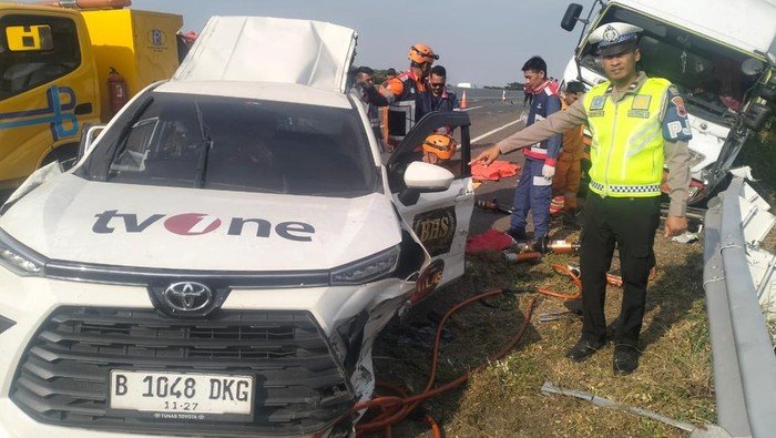 Kecelakaan Tragis Mobil TV One di Tol Pemalang, Tiga Orang Meninggal Dunia